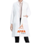 Female Wrinkle Free Lab Coat Best Quality in Lahore