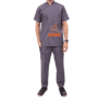 Summit Texture Men Scrubs for Doctors with Name