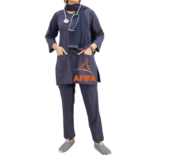 Sprinter Navy Scrubs Color for Female Doctors
