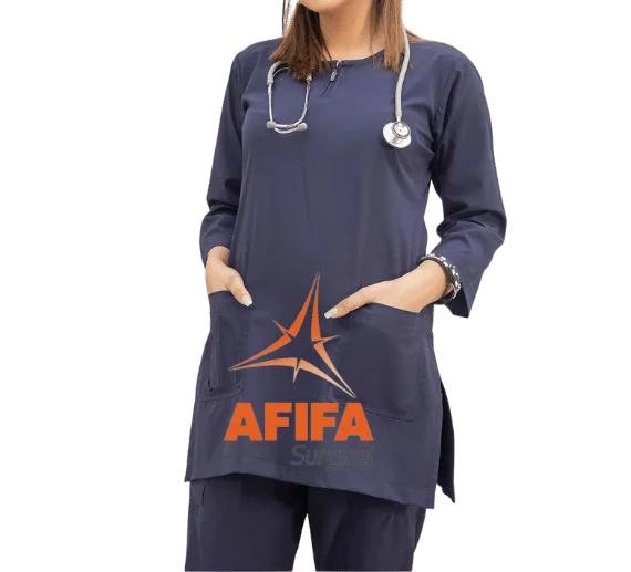 Sprinter Navy Scrubs Color for Female Doctors