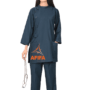 Summit Executive Blue Scrubs for Female Doctors