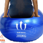 Imported Gym Ball With Pump 75cm Price in Pakistan